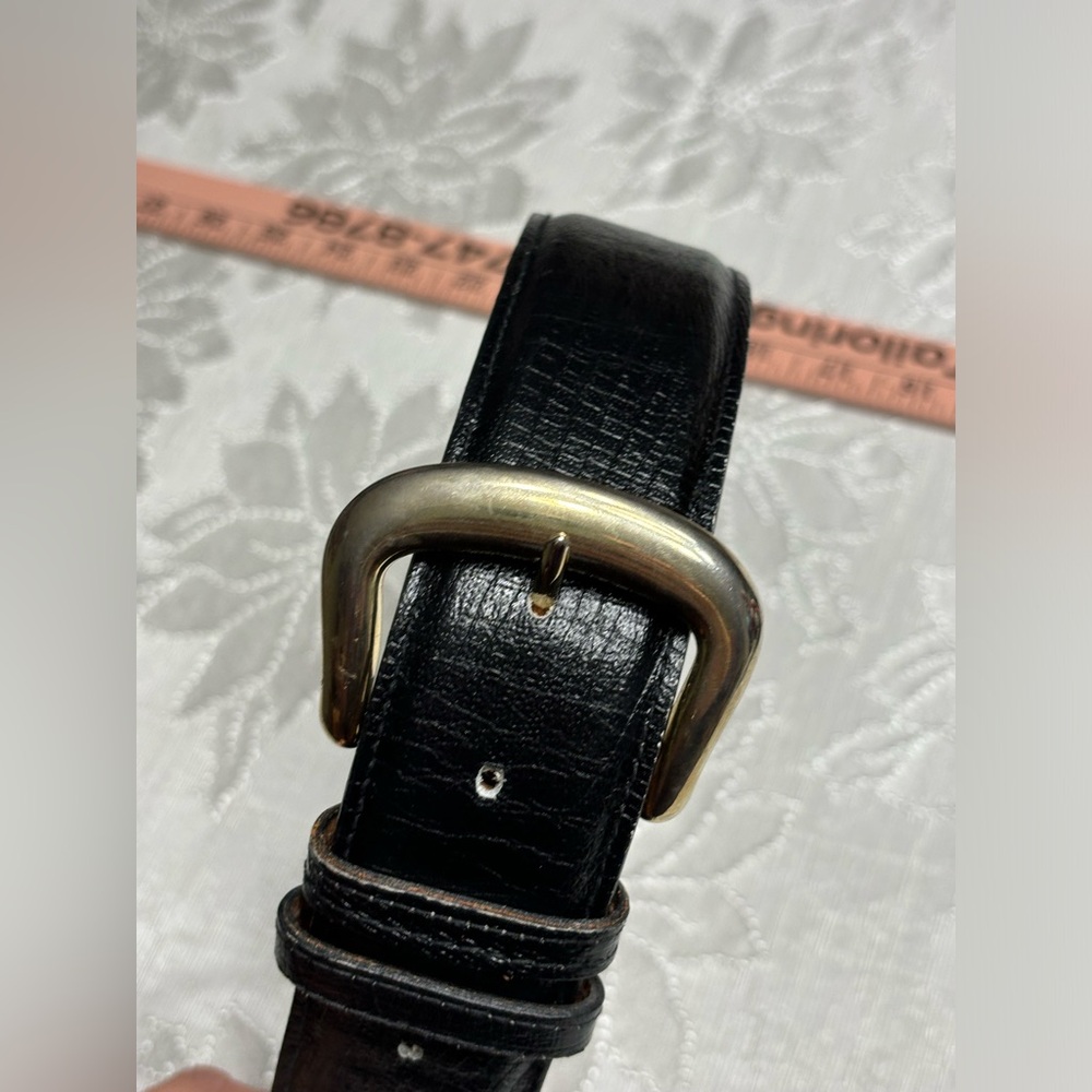 Omega leathered belt small made in Italy women’s